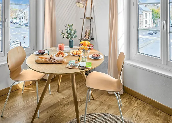 Apartamento Entre Polyclinique Et Gare Wi-fi Caen